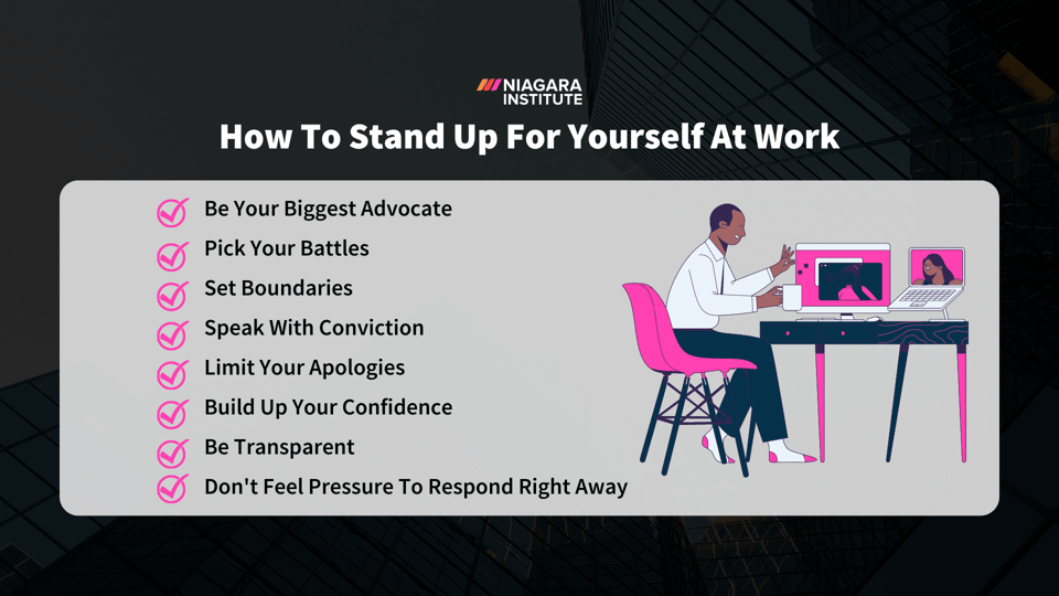 How To Stand Up For Yourself at Work